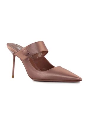 Dark phard-tone satin slingback PARIS TEXAS | PX1576XTSATDARKPHARD